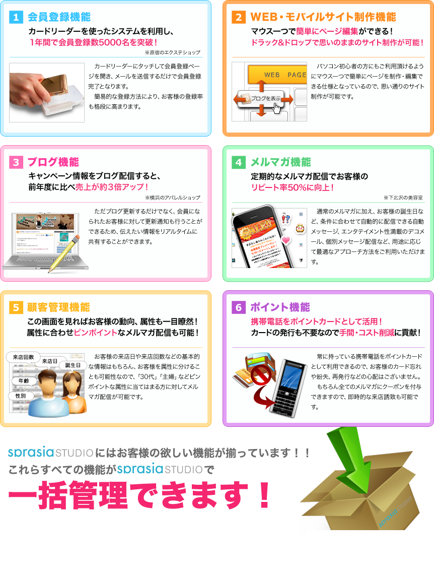 集客を実現